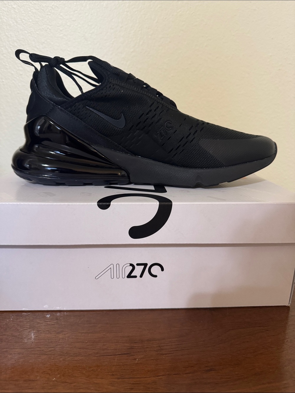 Nike Air Max 270 Men's Sneakers - Black